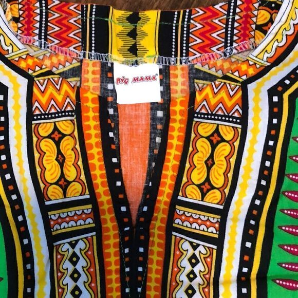 Big Mama Dakishi shirt lime green one size NWOT - Picture 3 of 8